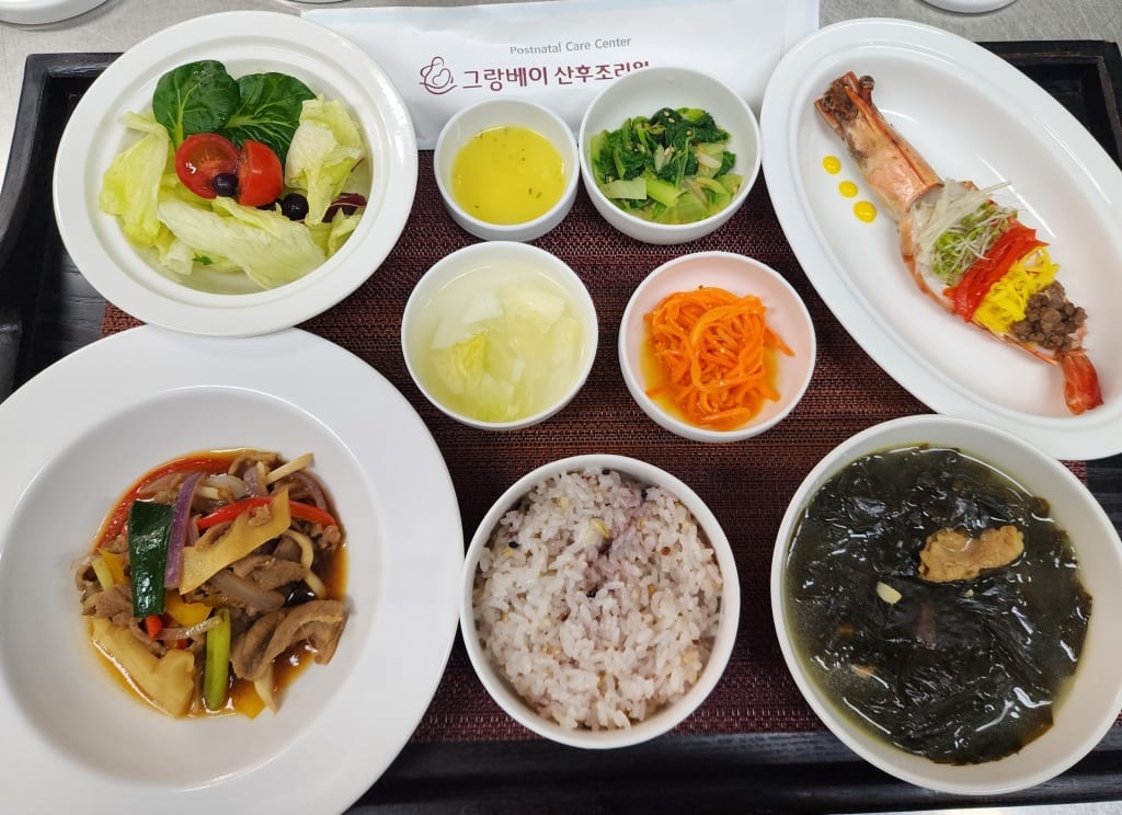 그랑베이 아침 식단